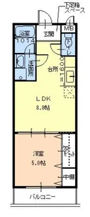 フジパレス和泉中央I番館【1階】の間取り