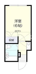 クレール津田沼 1【2階】の間取り