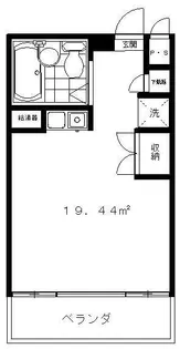 ラ・パイクス6112【2階】の間取り
