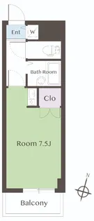 メゾンユーアイ【1階】の間取り