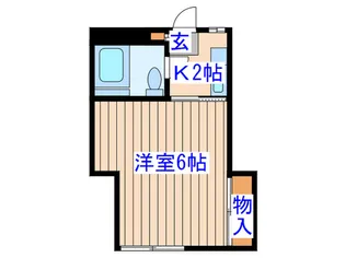 梅林荘の間取り