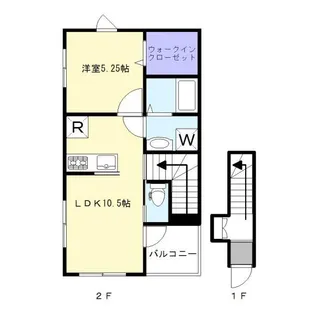 L-グランディール【2階】の間取り