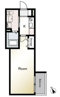 R2ハイツ【1階】の間取り