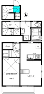 ラレースA棟の間取り