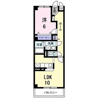 アエリア八条【3階】の間取り