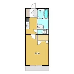 パルミラM【2階】の間取り