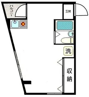 ライフピアモア武蔵小山【2階】の間取り