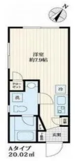 Oakrest恵比寿【4階】の間取り
