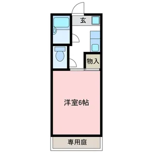 ハイツマーチI【1階】の間取り