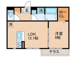 Casa Sereno【2階】の間取り