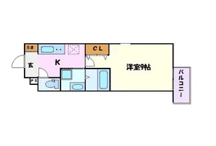 リシュドール鶴舞公園【14階】の間取り