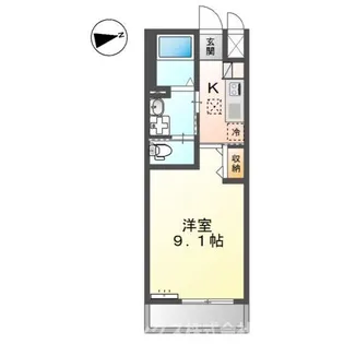 サクラG・MハイツIII【2階】の間取り