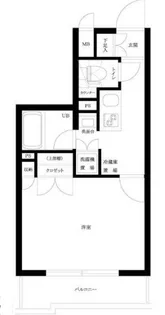 ルーブル高田馬場参番館【3階】の間取り