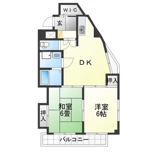 インテリジェント千種【9階】の間取り