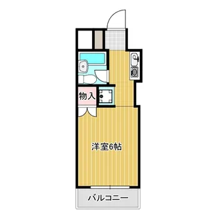サントロペ【3階】の間取り