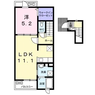 アマリリス【2階】の間取り