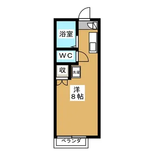 パレ菊名【1階】の間取り