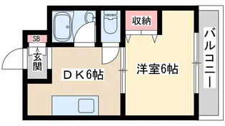 大旺第3マンション【4階】の間取り