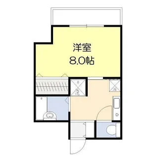 タイムズI【4階】の間取り