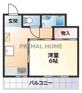 橋本ビル【4階】の間取り