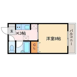 MARGINAL3F【3階】の間取り