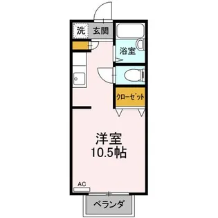 パセオ西府 壱番館【2階】の間取り