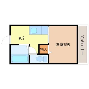 ジョイコート木ノ本【2階】の間取り