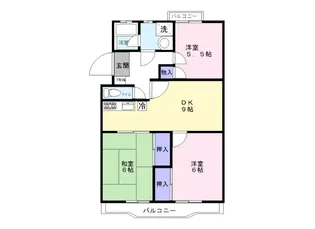 コートビレジ【4階】の間取り