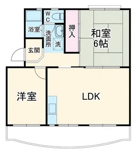 ハイツハイランド【3階】の間取り