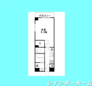 プリズム13番館【6階】の間取り