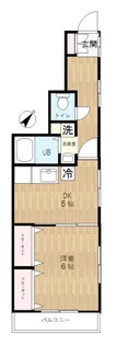ユーティハイム【3階】の間取り