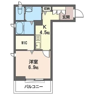 パルテノ 航空公園【2階】の間取り