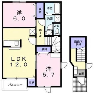 Good Impress A【2階】の間取り