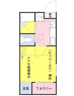 コーポ・フローラ【2階】の間取り