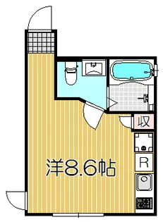 グランツ目黒【1階】の間取り