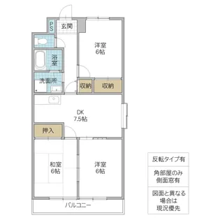 ☆ガーデンヒルズマンション【2階】の間取り