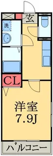 クラルテ【1階】の間取り
