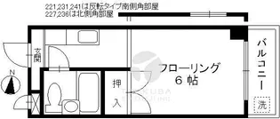 第2長島ビル【2階】の間取り