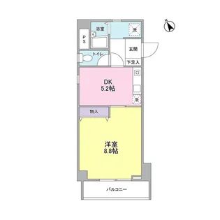 岡部マンション【2階】の間取り