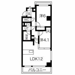 エルフォルテ東日暮里【4階】の間取り