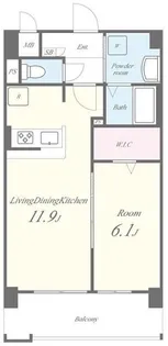 Allies Meadow【5階】の間取り