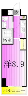CORVAL亀有【5階】の間取り