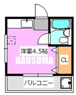 和幸マンション【2階】の間取り