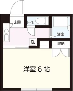 コート塩谷【1階】の間取り