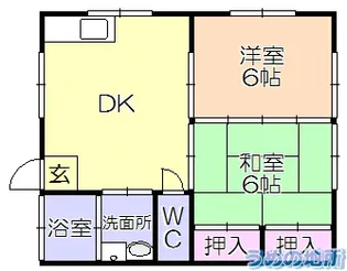辻コーポ【2階】の間取り