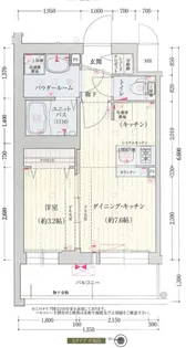 ファステート京都ステーションウォズ【7階】の間取り