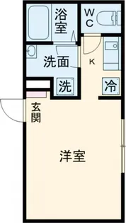 エルフローラ三軒茶屋【1階】の間取り