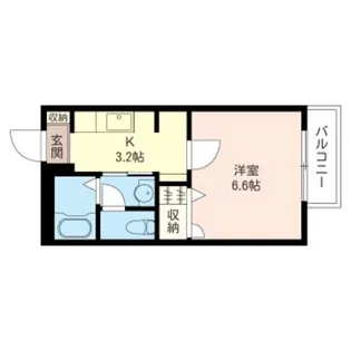 メゾンM’S【1階】の間取り