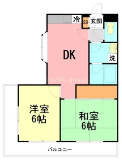みすきゃんさすさがみ野【3階】の間取り