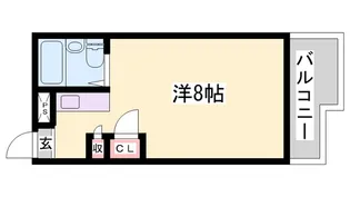 インタービレッジ東延末【3階】の間取り